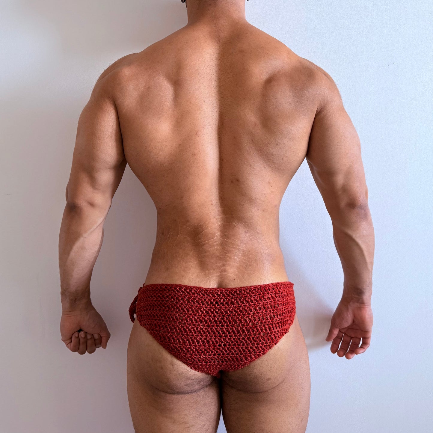 Crochet Channing Brief (Red)