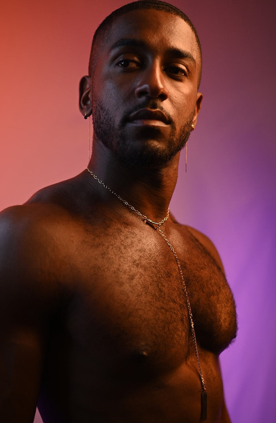 Gem Drip Earring (Gold)