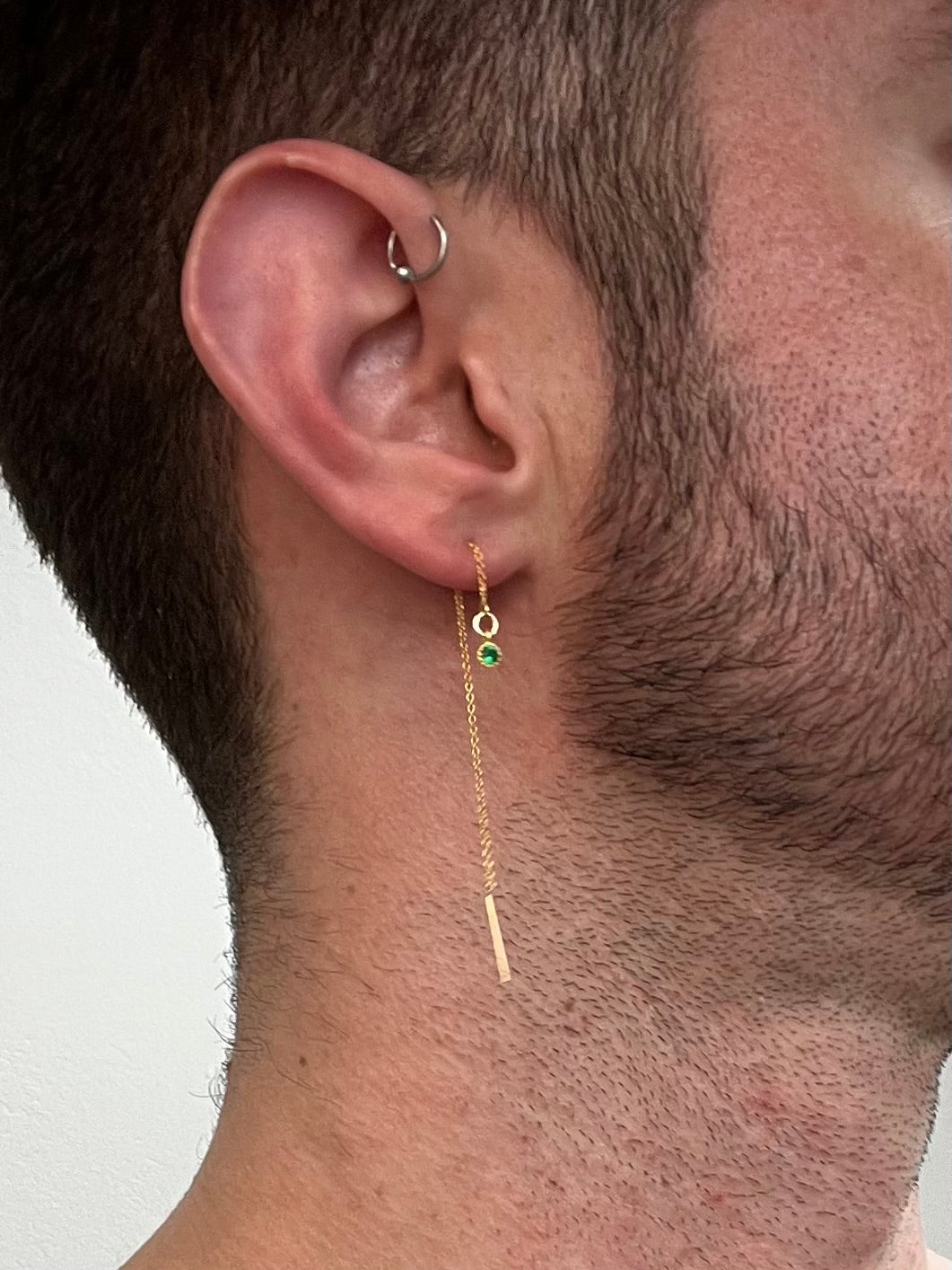 Gem Drip Earring (Gold)