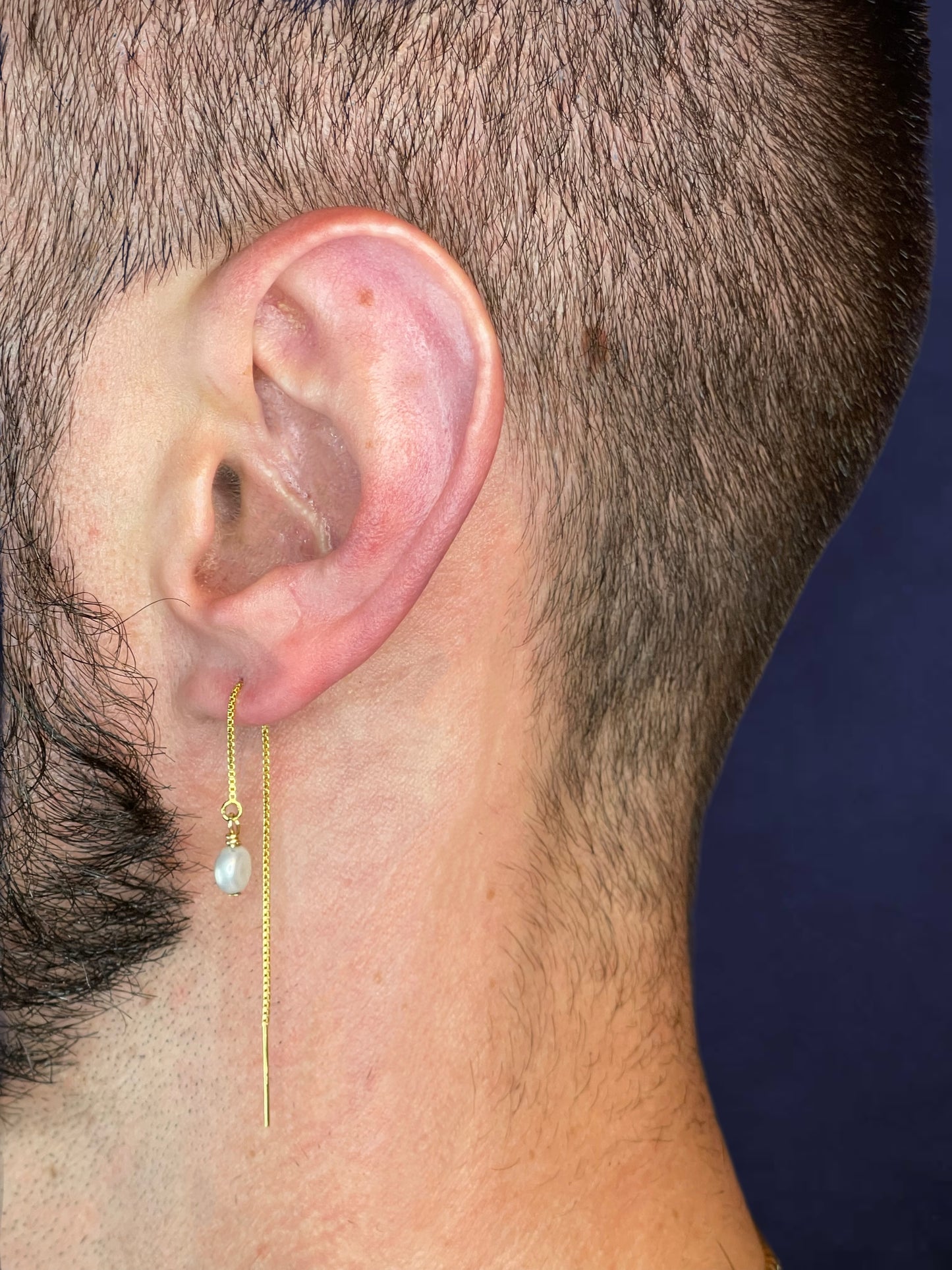 Pearl Drip Earring (Threader)