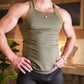 Retro Ribbed Tank Top