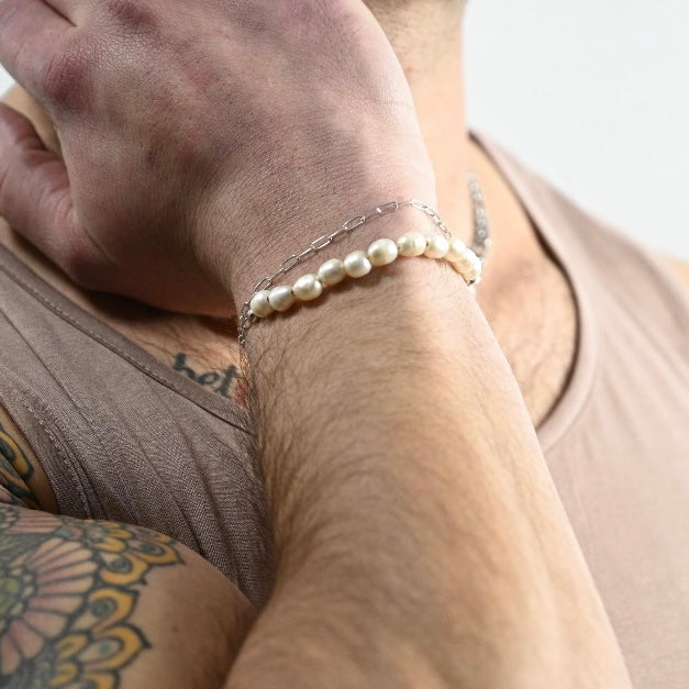 Pearl Double Wrap (Bracelet)