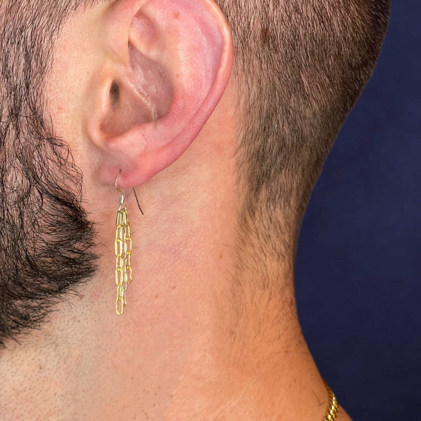 Mixed Metal Earring